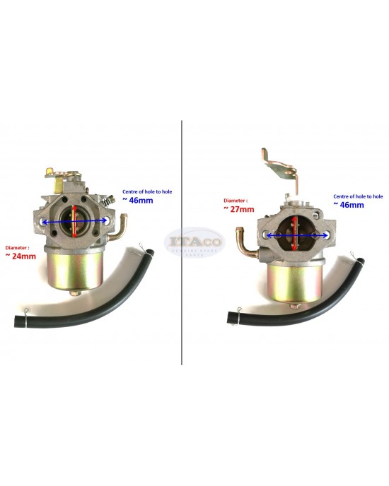 Carb Carburetor Assy 234-62551-00 234-62502 23462505 Robin Wisconsin Subaru EY28 7.5hp WI-280 Motor Engine