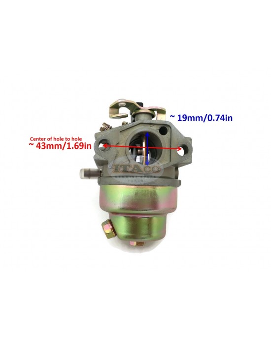 Carburetor Carb Assy for Honda G200 5-5.5HP Replace 16100-883-095,16100-883-105 Lawn Mower Trimmer Motor Engine