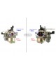 Carburetor Carb Assy 16100-ZF7-W51 ZH7 ZK7 Z0S Honda GX120 3.5-4hp Air-cooled 4-stroke OHV Motor Engine