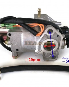 Replace Carburetor Carb with Solenoid Assy for Honda GX240 8HP GX270 9HP Generator Motor Engine Lawnmover Push Trimmers