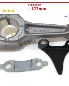 Connecting Rod Con Assy 227-22501-10 0 Scraper Robin Subaru EY20 5hp 167 RGX2400 Motor Engine