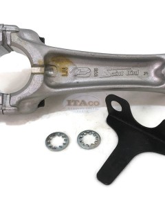 Con Connecting Rod Assy Oil Scraper For Honda G200 F500 WB30 ED1000 13200-883-060 13200-883-040 338 Lawn Mower Trimmer Motor Engine