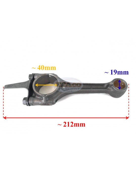 Original OEM Made in Japan Con Connecting Rod 13200-890-070 for Honda G400 STD 10HP Lawnmower Trimmer Engine