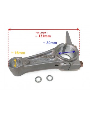 For Mitsubishi Meiki GM181 GM 80 Air Cooled Connecting Rod Kit CON Assy Kit STD Petrol Generator Water Pump