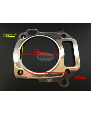 Head Gasket KC66008AA replaces Mitsubishi GM181 GM182 GT600 6HP Lawnmower Motor Engine