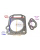 Overhaul Gasket Set Kit w/ Head Gasket for Honda GX120 GX110 4HP 06111-ZE0-405 061A1-ZE0-000 061A1-ZE0-001 061A1-ZE0-010 061A1-ZH7-010 Motor Lawnmower Trimmer Engine