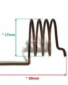 OEM Made in Japan Return Spring 106-50136-18 for Robin Subaru EC10 EY15 EY20 EY28 DY23 DY27 DY30 DY35 Motor Lawnmower Trimmer Engine