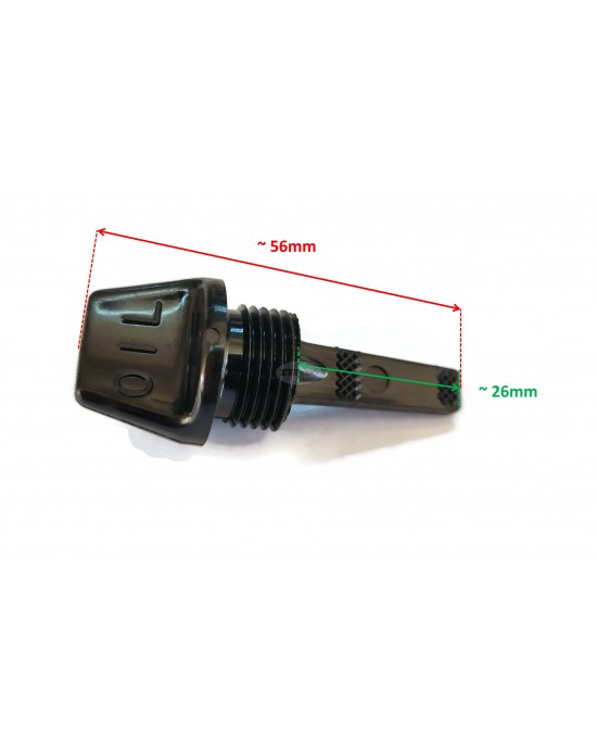 Original OEM Made in Japan Oil Gauge 230-63601-03 compatible Robin Subaru R600 R650 EY08 Motor Lawnmower Trimmer Generator Engine Original OEM Made in Japan Oil Gauge 230-63601-03 compatible Robin Subaru R600 R650 EY08 Motor Lawnmower Trimmer Generator Engine