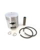 Piston Kit Ring Set Assy 106-23403-11 106-23503-07 replaces Robin Subaru Wisconsin EC10 Oversize 50.5MM Lawnmower Trimmer Motor Engine Piston Kit Ring Set Assy 106-23403-11 106-23503-07 replaces Robin Subaru Wisconsin EC10 Oversize 50.5MM Lawnmower Trimmer Motor Engine