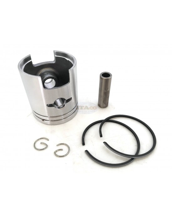 Piston Kit Ring Set Assy 106-23403-11 106-23503-07 replaces Robin Subaru Wisconsin EC10 Oversize 50.5MM Lawnmower Trimmer Motor Engine Piston Kit Ring Set Assy 106-23403-11 106-23503-07 replaces Robin Subaru Wisconsin EC10 Oversize 50.5MM Lawnmower Trimmer Motor Engine