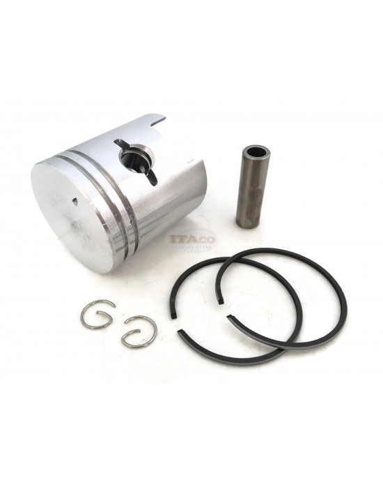 Piston Kit Ring Set Assy 106-23403-11 106-23503-07 replaces Robin Subaru Wisconsin EC10 Oversize 50.5MM Lawnmower Trimmer Motor Engine Piston Kit Ring Set Assy 106-23403-11 106-23503-07 replaces Robin Subaru Wisconsin EC10 Oversize 50.5MM Lawnmower Trimmer Motor Engine