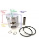 Piston Kit Ring Set Assy 106-23403-11 106-23503-07 replaces Robin Subaru Wisconsin EC10 Oversize 50.5MM Lawnmower Trimmer Motor Engine Piston Kit Ring Set Assy 106-23403-11 106-23503-07 replaces Robin Subaru Wisconsin EC10 Oversize 50.5MM Lawnmower Trimmer Motor Engine