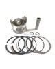 Piston Assy w/ Ring Set Oversize 025 57.25MM 13102-ZE0-010 replaces Honda GX110 WD WB WA20 F401 4HP Lawnmower Engine