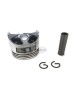 Piston w/ Pin Clip for Honda GX120 EG1400 F401 501 60MM 13101-ZH7-010 000 and 4HP replacement lawnmower Engines