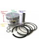 Piston Kit Ring Set Assy 13101-ZH9-000 Honda GX270 UT HH928 9HP 77MM STD Lawnmower Trimmer Engine