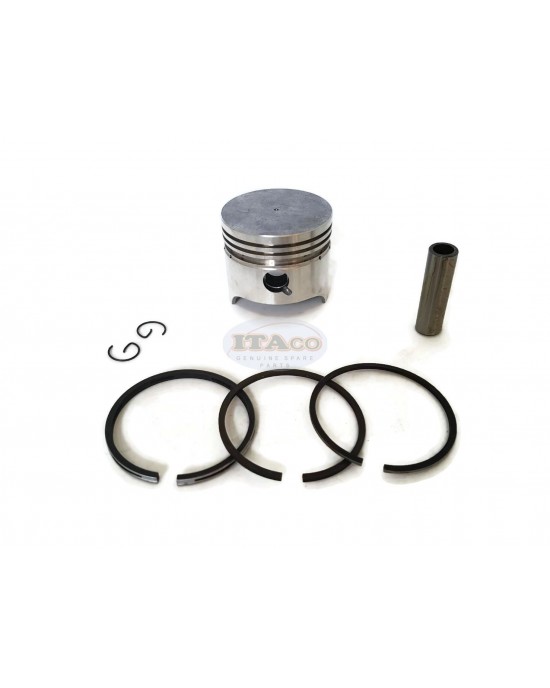 Agricultural Piston Assy Ring Set bore 62MM Compatible For Yamaha MF150 EF1400 Generator YP 4-stroke Multi-Purpose Engine