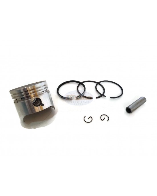 Agricultural Piston Assy Ring Set bore 62MM Compatible For Yamaha MF150 EF1400 Generator YP 4-stroke Multi-Purpose Engine