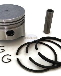 Piston Assy Ring Set 796-11631-03-93 5JG-11603-00-00 Compatible For Yamaha EF2000 MF180 YP20 YP30 65MM 4-stroke Multi-purpose Engine