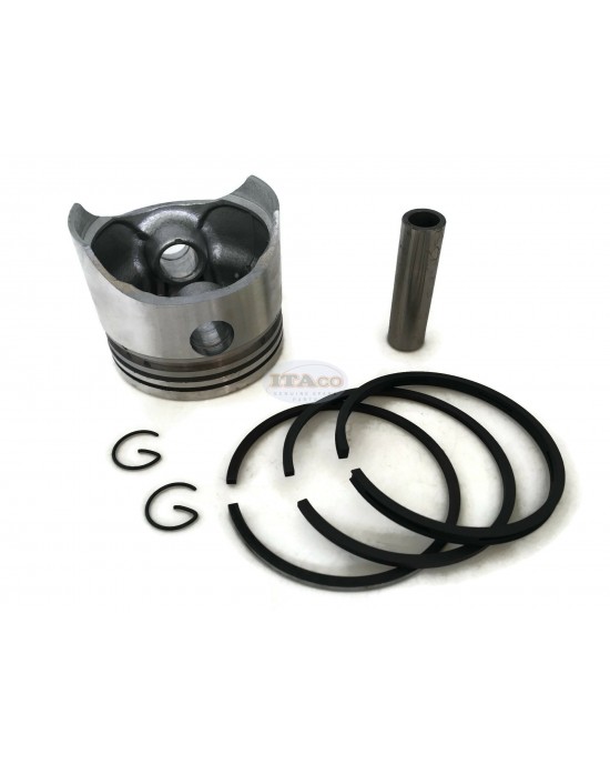 Piston Assy Ring Set 796-11631-03-93 5JG-11603-00-00 Compatible For Yamaha EF2000 MF180 YP20 YP30 65MM 4-stroke Multi-purpose Engine