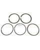 Piston Ring Rings Set 277-23512-17 for Robin Subaru EX17 EX21 67.25MM O/S 0.25 010 #777 Tamping Rammer Lawn Mower Motor Engine