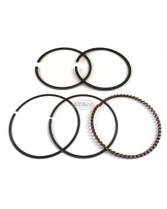 Piston Ring Rings Set 277-23512-17 for Robin Subaru EX17 EX21 67.25MM O/S 0.25 010 #777 Tamping Rammer Lawn Mower Motor Engine