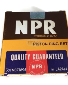 Original Made in Japan Piston Ring Rings Set 13010-887-004 STD 64MM replaces Honda G150 GV150 EG1000 F400 G/GV/HS-35 HR/HRA-21,WA/WB20-30 4 cycle