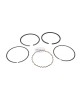 Made in Japan OEM Genuine 13011-YA0-004 013 889 O/S 0.25 67.25MM Honda G200 GV200 E EG ED EM 1500 1000 F FR 500 HS50 WA WB 30 Piston Ring Rings Set