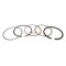 Made in Japan OEM Genuine 13011-YA2-003 O/S 0.25 for Honda G400 GV400 HT3810 E3500 E4500 EB4000 EMS4000 ES 4000 3500 EV4000 Piston Ring Rings Set Lawnmower Trimmer Engine