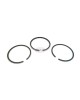 Original OEM Made in Japan Piston Ring Set 13011-ZE0-014 oversize 025 for Honda GX110 4HP 57.25MM Lawnmower Trimmer Engine