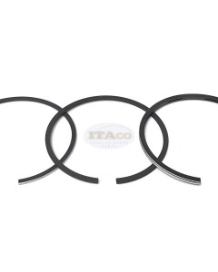 Original OEM Made in Japan Piston Ring Set 13010-ZF1-024 for Honda GX160 5.5HP 58MM Lawnmower Trimmer Engine