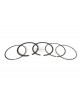 OEM Made in Japan Piston Ring Set 13010-ZH8-601 77MM std replaces Honda GX270 GXV270 GXV 610 620 HS928 EB11000 HA4118 9HP Engine