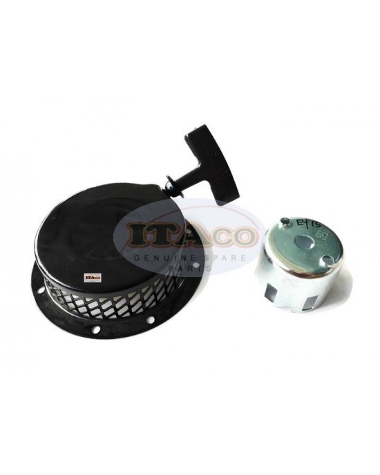 Pull Recoil Rewind Stater Assy with Pulley Cap 226-50811-00 226-50750-20 for Robin Subaru EY15 EY15-2B EY15-3 Lawnmower Water Pump Trimmer Motor Engine