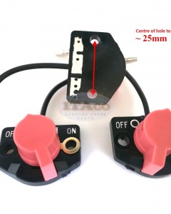 3pcs x StopSwitch Stop Switch ON OFF for Robin Subaru EX13 EX17 EX21 EX27 EX30 Wire 066-00003 066-00004 Motor Lawnmower Trimmer Engine