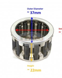 Boat Motor Con Rod Bearing Big End Cyl 09263-27005 for Suzuki Outboard DT 40HP - 65HP 2 stroke Engine 27X37X22
