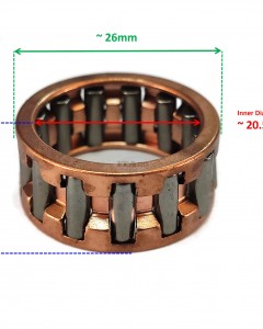 Boat Motor Con Rod Needle Bearing 369-00043-0 M 31 813048 for Tohatsu Nissan Mercury Outboard M NS 4HP 5HP 2 stroke Engine