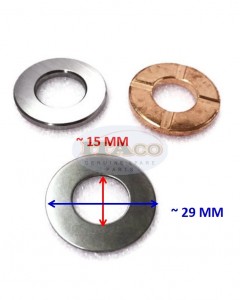 Boat Motor 6E8-45587 90209-14011 Washer Plate Shim Pinion Set Yamaha Outboard F 8HP - 15HP 2/4 stroke Engine