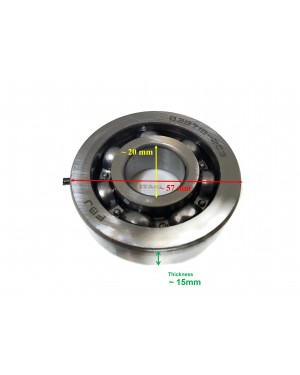 Made in Japan Crankshaft Bottom Bearing 93306-304U0 For Yamaha Outboard 4HP 5HP 9.9HP 15HP 83B716C3 2-stroke Engine