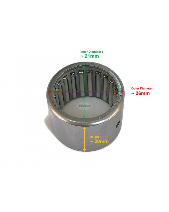 Boat OEM Made in Japan 93315-220V7 Needle Bearing replaces Yamaha Parsun Outboard F 20-45HP F-2020 2/4-stroke Boat OEM Made in Japan 93315-220V7 Needle Bearing replaces Yamaha Parsun Outboard F 20-45HP F-2020 2/4-stroke