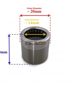Boat Motor Made in Taiwan Bearing Cyl 93315-314V8 for Yamaha Outboard F 9.9HP 15HP 13.5HP 8HP 20HP 2 or 4 stroke Engine