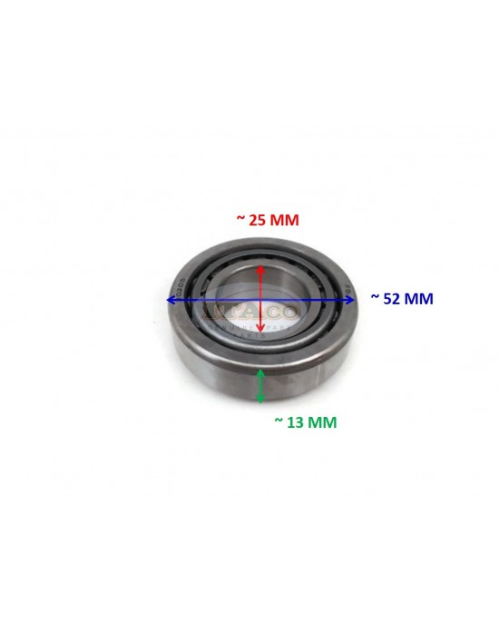 Boat Motor Taprd Bearing F.Rev Gear 93332-00005 for Yamaha Parsun Hidea Outboard F 9.9-45HP 2/4-stroke Marine Engine