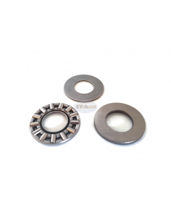 Boat Motor 93341-214U1 Thrust Washer Set Bearing Flat for Yamaha Outboard F 8HP 9.9HP 15HP 2/4-stroke Engine