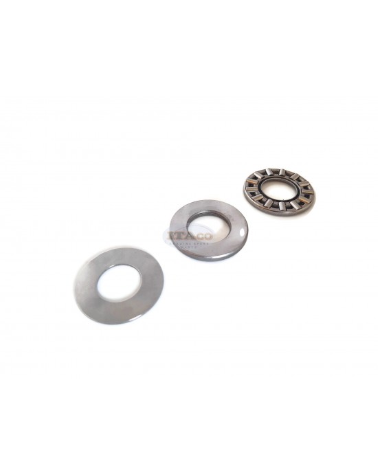 Boat Motor 93341-214U1 Thrust Washer Set Bearing Flat for Yamaha Outboard F 8HP 9.9HP 15HP 2/4-stroke Engine