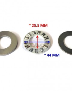 Boat Motor Pinion Needle Thrust Bearing 93342-624U0 For Yamaha Outboard 40HP E40 MU-1 6F6 676 Motor Engine