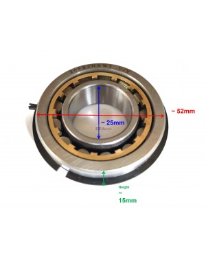 Boat Motor Bearing 93390-00029 6B4 compatible with Yamaha Outboard E 9 15 DMH 9.9HP 15HP 2-stroke