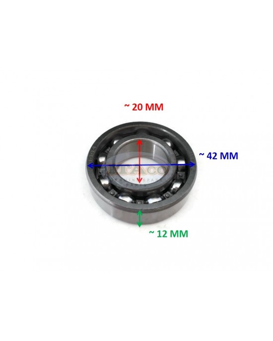 Boat Motor 9601-0-6004 Ball Bearing For Tohatsu Nissan Outboard 5HP 8HP 9HP 2/4 stroke Engine 20x42x12