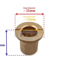 Boat Motor Bushing Drive Shaft Bush 647-45316-09 00 For Yamaha Outboard 5HP 8HP 2/4-stroke Engine