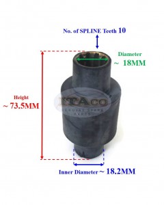 Boat Motor Damper Propeller Bush Prop 664-45981-01 00 for Yamaha Outboard F 20HP 25HP 30HP 2/4 stroke Engine