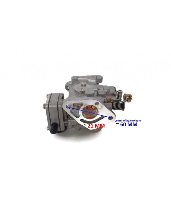 Boat Engine 812648 T 3303-812647T1 3303-812648T Carburetor Assy for Mercury Mariner Quicksilver Marine 2-Stroke 4HP 5HP Outboard Motor