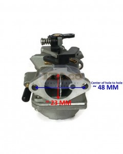 Boat Motor 3JE-03200-0 3303 8M0053668 Carburetor Carb Assy for Tohatsu Nissan Mercury Quicksilver Outboard 6HP MFS6C NFS6C 4-Stroke Marine Engine