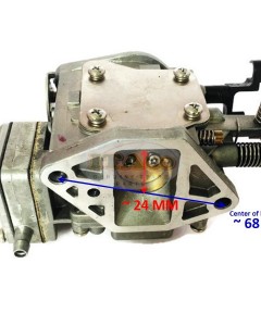 Boat Motor Carbs Carburetor 63V-14301-00 10 T15-04060000 for Yamaha Parsun Hidea Hangkai 2-stroke 9.9hp 15hp Outboard Motors Engine
